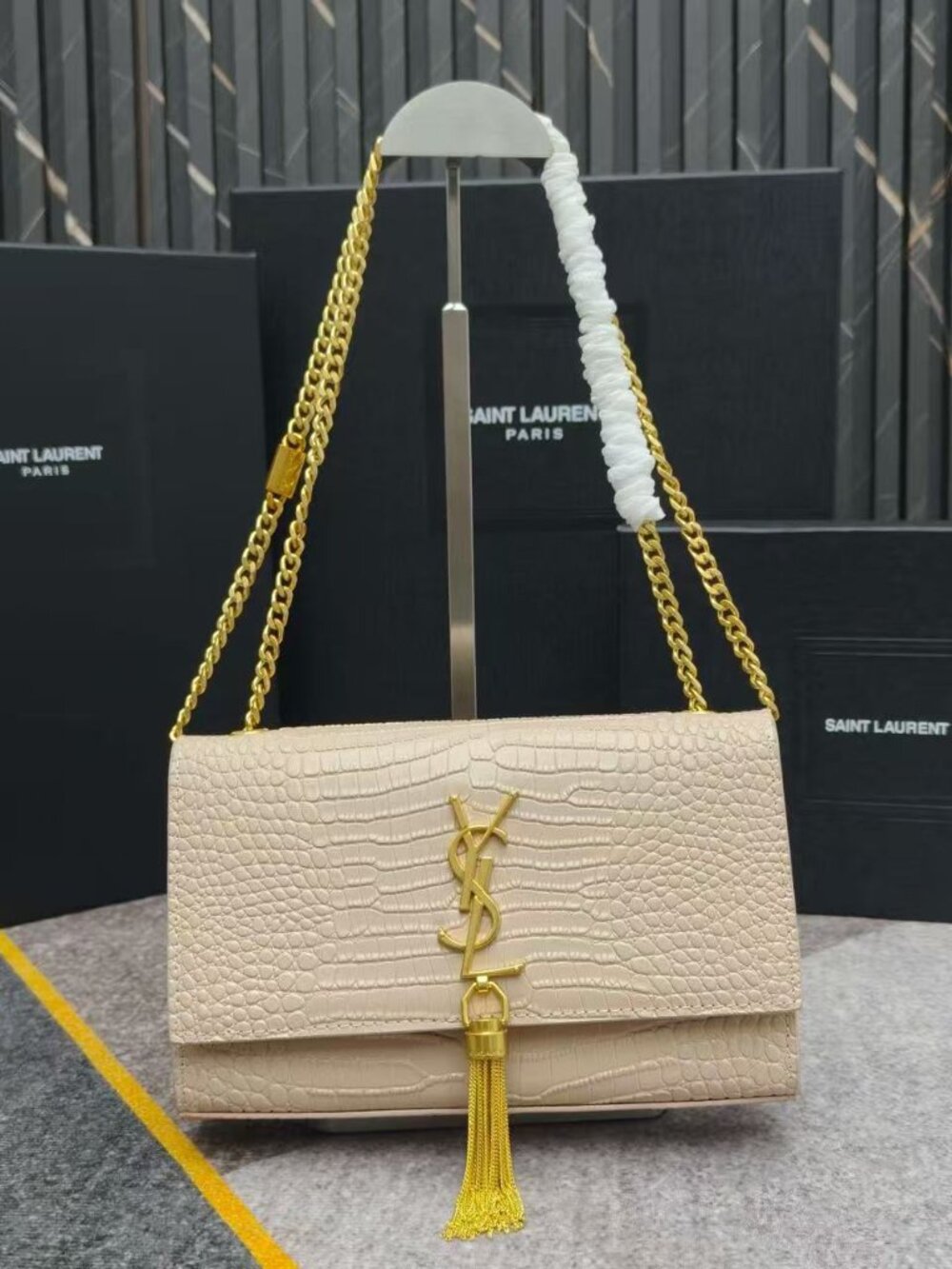 Yves Saint Laurent Apricot Bag